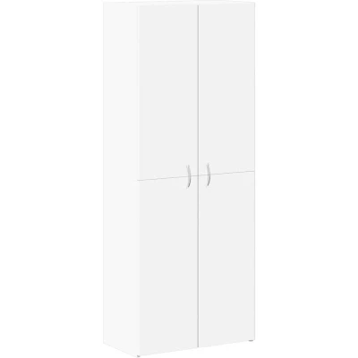 Image of vidaXL File Cabinet White 60x32x153 cm Engineered Wood