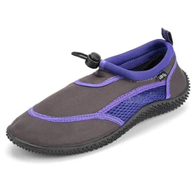 Image of Urban Beach Ladies Aqua Shoes Toggle (Purple, Numeric_5)