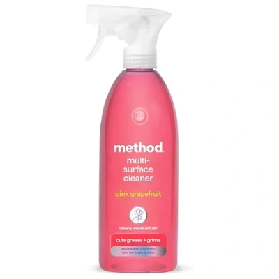 Image of Method All Purpose Cleaning Spray Pink Grapefruit 828 ml (Pack of 4)