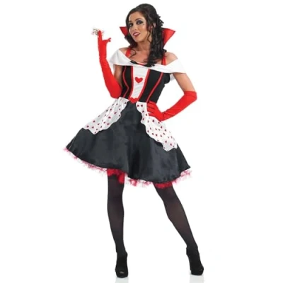 Image of Fun Shack Queen of Hearts Dress, Costume Women, Womens Costume, Adult XX Large