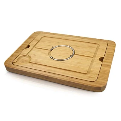 Image of Rockingham Forest MCB 4028 Deluxe Bamboo 5 in 1 Rectangular Multi Board Set, 40 x 28 cm