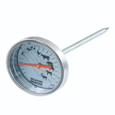 Image of Kuhn Rikon Meat Thermometer, Stainless Steel, Silver