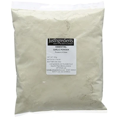 Image of JustIngredients Essentials Garlic Powder 500 g (Pack of 4)