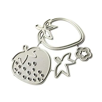 Image of Strawberry Metal Cutting Dies Stencil Scrapbooking Album Stamp Paper Card Embossing Decor Craft