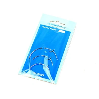 Image of JTL Haberdashery Curved Repair Sewing Needles (3pk)