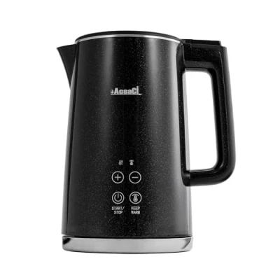 Image of AddAcsaCi Electric Digital Kettle with Temperature Control Double Wall 2200W Variable 1.5L 6 Levels + Fast Boil Temp Keep Warm Function, Dry Protection