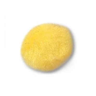 Image of impEX Craft Pom Poms for Crafts 25mm Yellow (100pk)