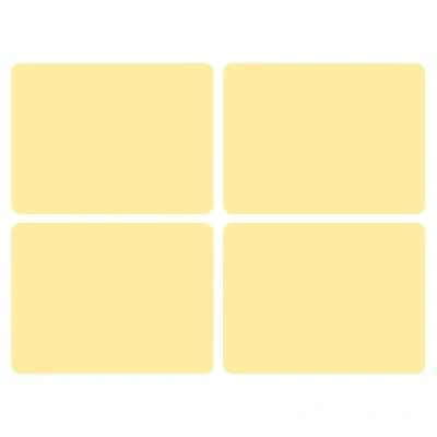 Image of Sunny Large Placemats Set of 4