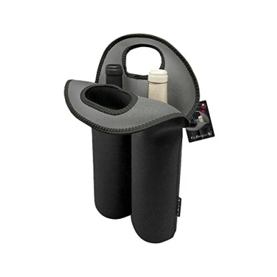 Image of Vin Bouquet FIE 022 Cooler Bag, Black, 2 Bottles