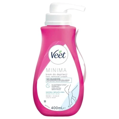 Image of crema depilatoria per pelli sensibili easy pump 400 ml