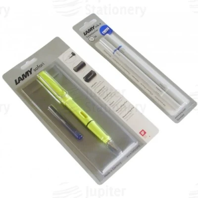 Image of Lamy Safari Back to School Set Neon Yellow