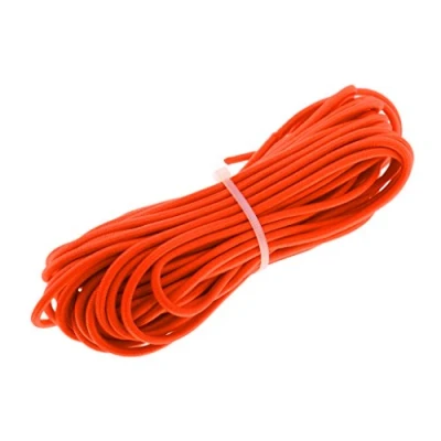 Image of Sharplace Orange 3mm Dia. 0.5 High Elastic Rope Shock Cord tie Roof Racks Boats Trailer, 10m