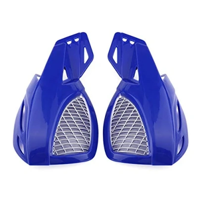 Image of 7/8&quot; Universal motorcycle Handguards Handlebar Hand Guards Brush Bar Protector for Motocross Supermoto Racing Dirt Bike ATV(Blue) handlebars handle