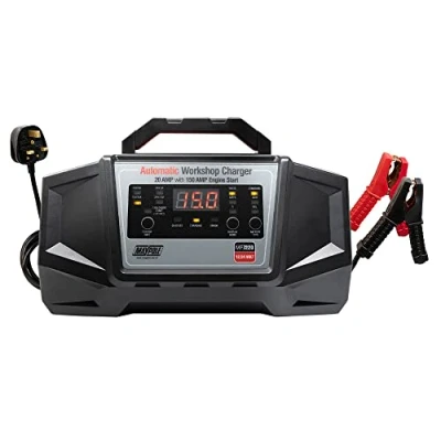 Image of Maypole 12/24V 20A Heavy Duty Automatic Car Battery Charger Start Assist Fully Smart Charging