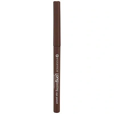 Image of essence Long Lasting Eye Pencil, No. 02, Brown, Lasting, Defining, Vegan, Waterproof, No Microplastic Particles, Nanoparticles Free, Pack of 1 (0.28 g)