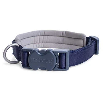 Image of Petface Outdoor Paws Neoprene Padded Dog Collar, Large, L