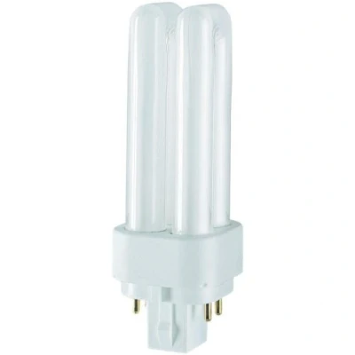Image of Osram 18 Watt 4 Pin Compact Fluorescent Daylight White 865 Light Dulux Lamp