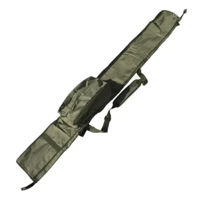 Image of Carp Fishing Tackle Rod Holdall Bag For 2 Made Up &amp; Unmade Rods Reels