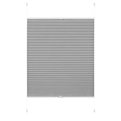 Image of GARDINIA EASYFIX Greta Pleated Blind for Clamping, Opaque Folding Blind, All Mounting Parts Included, Mint Green, 70 x 130 cm (W H)