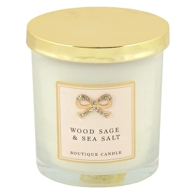 Image of Lesser &amp; Pavey Scented Candles for Gifts All Occasions Lovely Fragrance Wood Sage Sea Salt Madelaine by Hearts Design