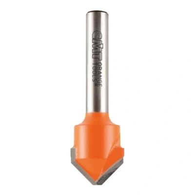 Image of CMT Orange Tools 915.002.11 Rebating Bits in V (135 Degrees) HW S 8 D 18 x 3.3 60 (Alucobond)