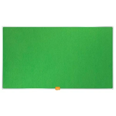 Image of Nobo 1905314 32 Inch Widescreen Green Felt Noticeboard