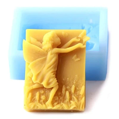 Image of Flower Fairy Rectangle Portrait Silicone Mould