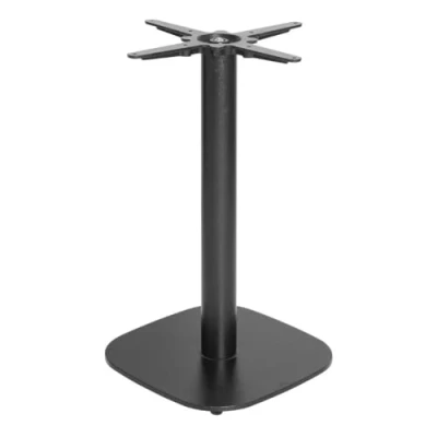 Image of Bolero Black Cast Iron Table Base 720x420mm