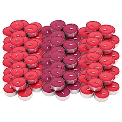 Image of Ikea 8 x Red Garden Berries Scented Tealight Candles Set of 30
