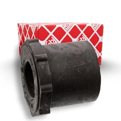 Image of 8970815310 Bushing, leaf spring FEBI BILSTEIN 43298 Front Axle Left, Right Rubber