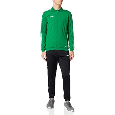 Image of JAKO Men&#039;s Striker 2.0 Tracksuit Polyester, Sports Green/White, M