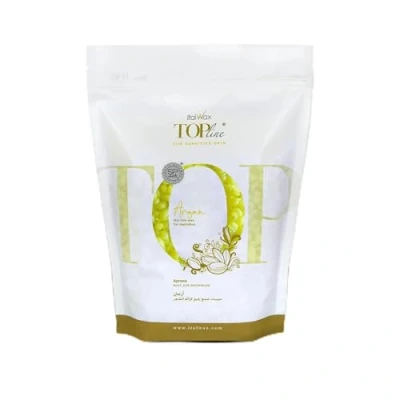 Image of Italwax Brazilian Wax for Depilatory Pearls Women&#039;s Hot Waxing, Depilators Face and Body Intimate Parts Mustache Made in Italy (Argan)