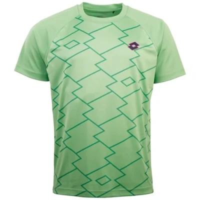Image of Lotto Training Print Tshirt, Men&#039;s, Size: Medium, Absinthe green