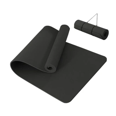 Image of Good Nite Yoga Mat Thick 10 mm Exercise Mats TPE For Women &amp; Men Non Slip Gym Home Fitness Workout Pilates