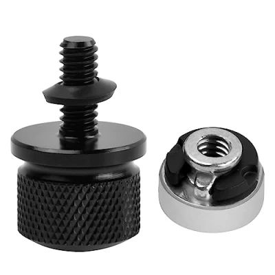 Image of Hoxfly Motorcycle Seat Screw, Fixing Screws, Bolt Mount, 1/4&quot; 20 Thread for Harley/Dyna/Softail/Road King/Touring