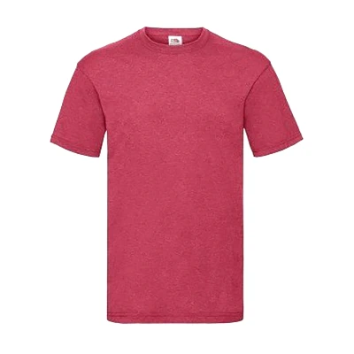 Image of Fruit Of The Loom 61036 men&#039;s T shirt in Red