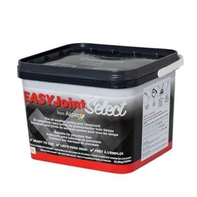 Image of EASYJoint Select Patio Sand Ready Mixed Paving Jointing Compound for Outdoor Ceramic, Porcelain Tiles and More. 12.5kg All Weather, Strong Durable Sweep in Joint Carbon