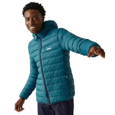 Image of Regatta Mens Hooded Marizion Padded Puffer Jacket