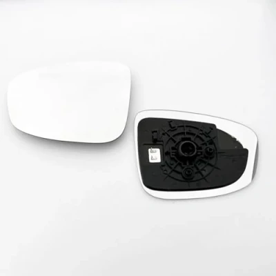 Image of Clip on Heated Base Convex Wing Mirror Glass fits Mazda CX 5 2012 to 2016 Left Passenger Side