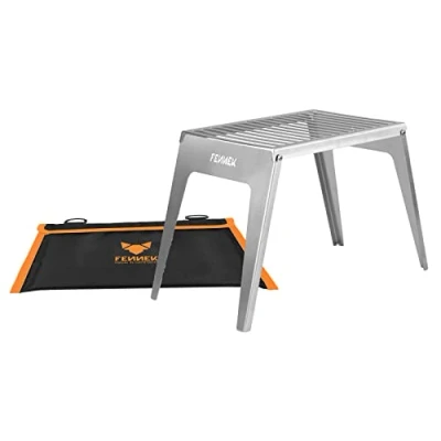 Image of FENNEK Folding Prost Very Compact For Grilling Over Hobos, Camping Stoves, Fire Pits and Much More Made In Germany