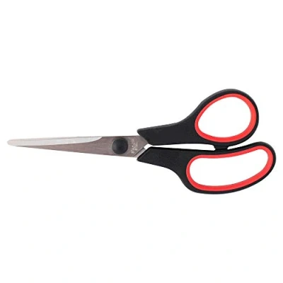 Image of D.RECT 009501 Sg 160 16cm Rubber Grip Scissors 16 cm, Black