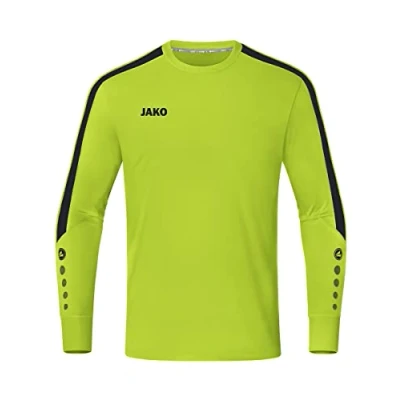 Image of JAKO Power Goalkeeper Jersey (Long Sleeves) Unisex Children&#039;s Neon Green