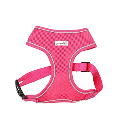 Image of Doodlebone Airmesh Harness, Fuchsia, 2