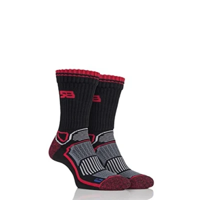Image of Storm Bloc Mens 2 Pair with BlueGuard Aerobic Socks Black 9 12