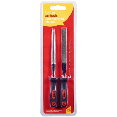 Image of Amtech E1868 2 Piece Diamond File Set