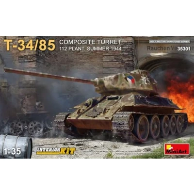 Image of Miniart MIN35301 1:35 T 34 85 Composite Turret.112 Plant, Unpainted