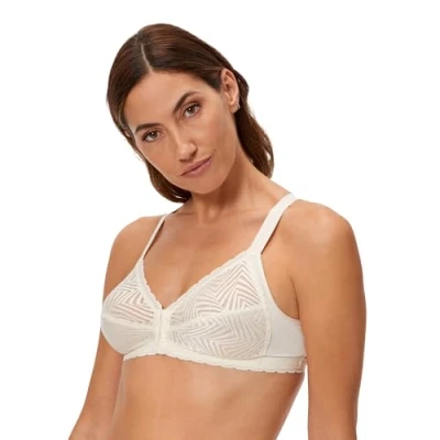 Image of Playtex Bra Woman Ideal Posture Non Wire x1, Antique White, 38D