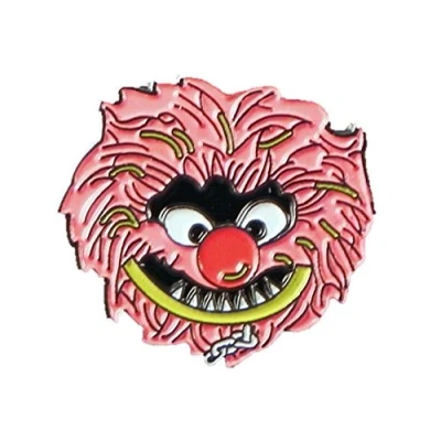 Image of Metal Enamel Pin Badge Brooch Animal (Muppet puppet)