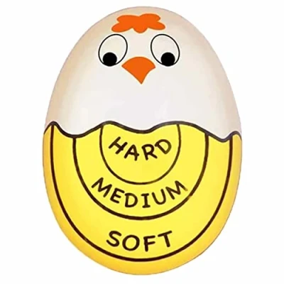 Image of Egg Timer for Boiling Eggs, Colour Changing Boiled Timer, Safe Resin Kitchen Gadgets Soft Medium Hard Boling Eggs