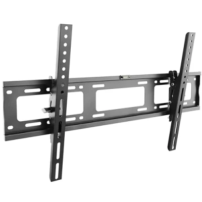 Image of RICOO TV Wall Bracket Mount tilt and flat approx 37 80 Inch LED LCD OLED R07 Screens Universal for VESA 300x200 700x400 Black